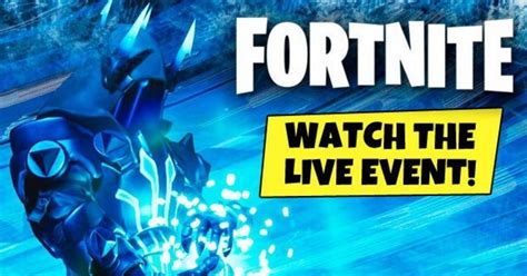when is the fortnite event happening today